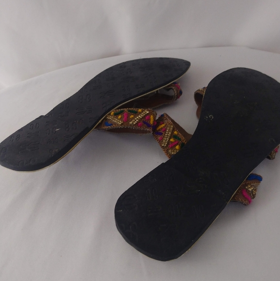 ECS Pink/multi Print Sandal - Picture 8 of 9